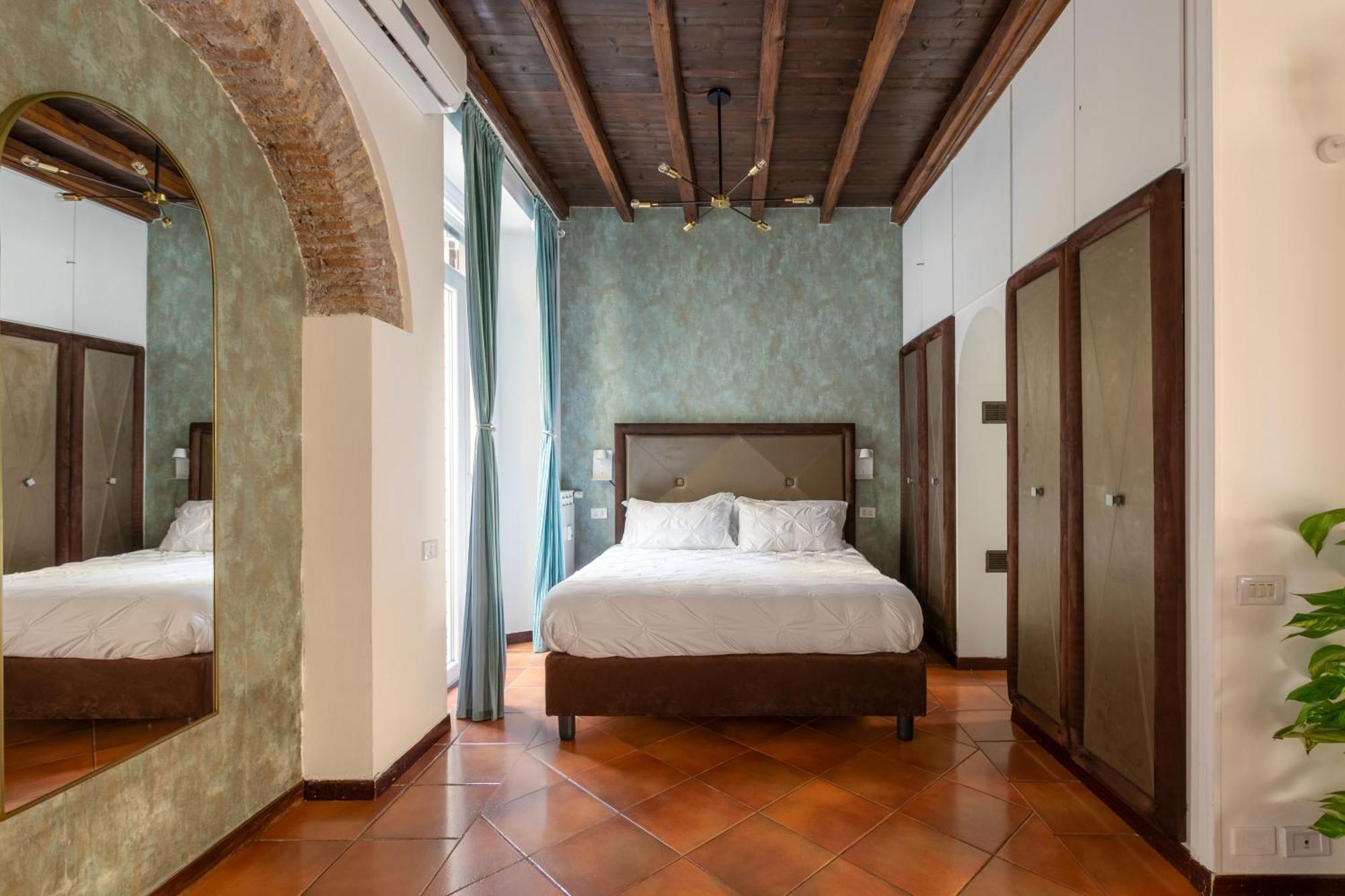 רומא Quiet Trevi Fountain Apartment With Patio And Backyard מראה חיצוני תמונה